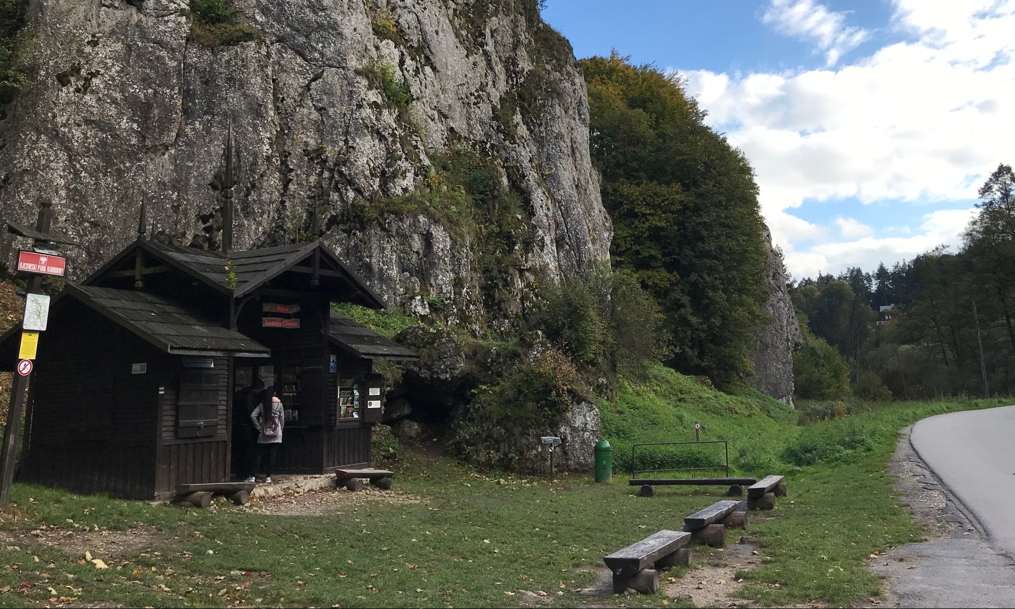 Jaskinia Ciemna - Kasa w Dolinie Prądnika w Ojcowskim Parku Narodowym